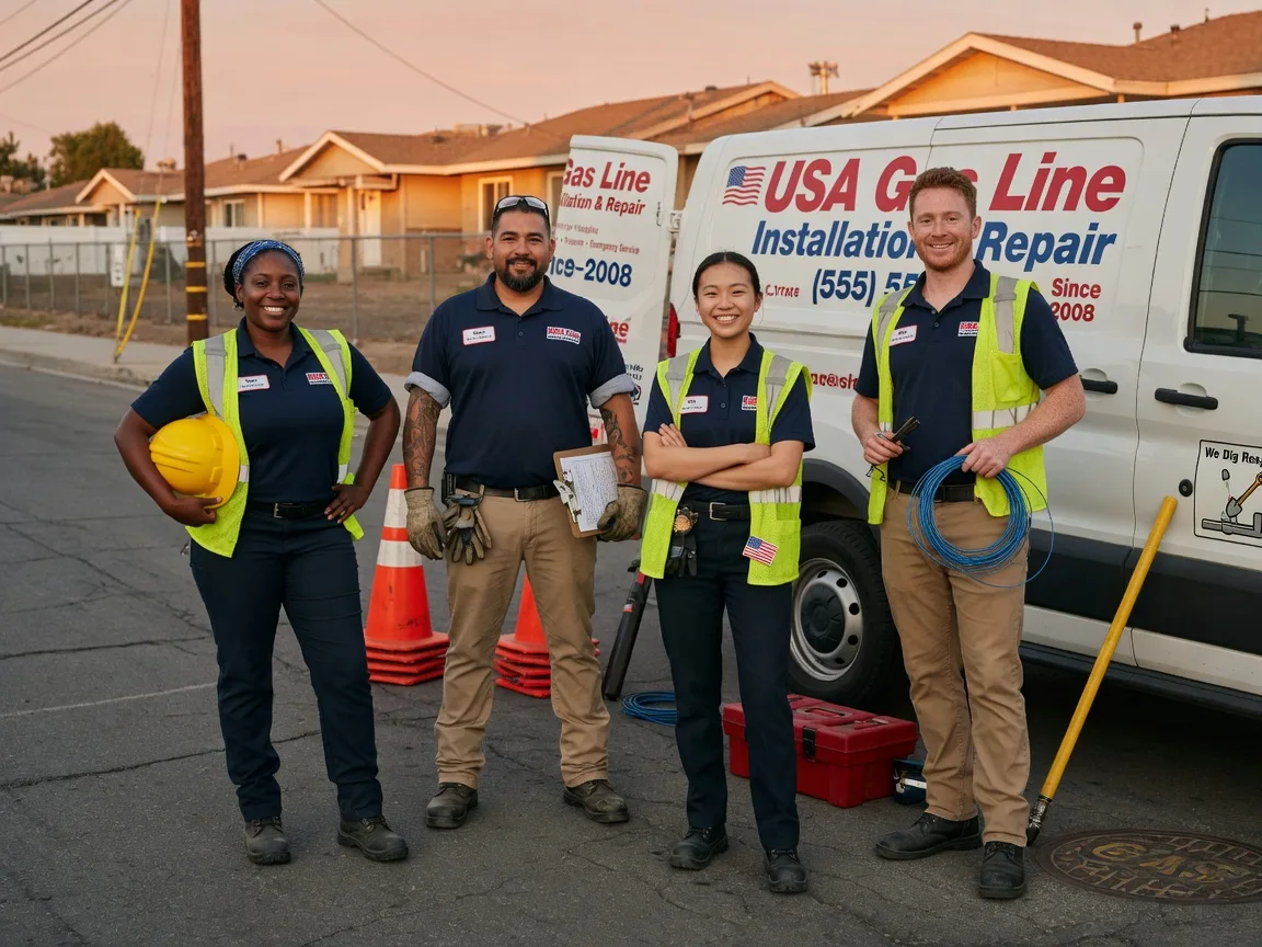Gas Line Installation company in Loa, UT